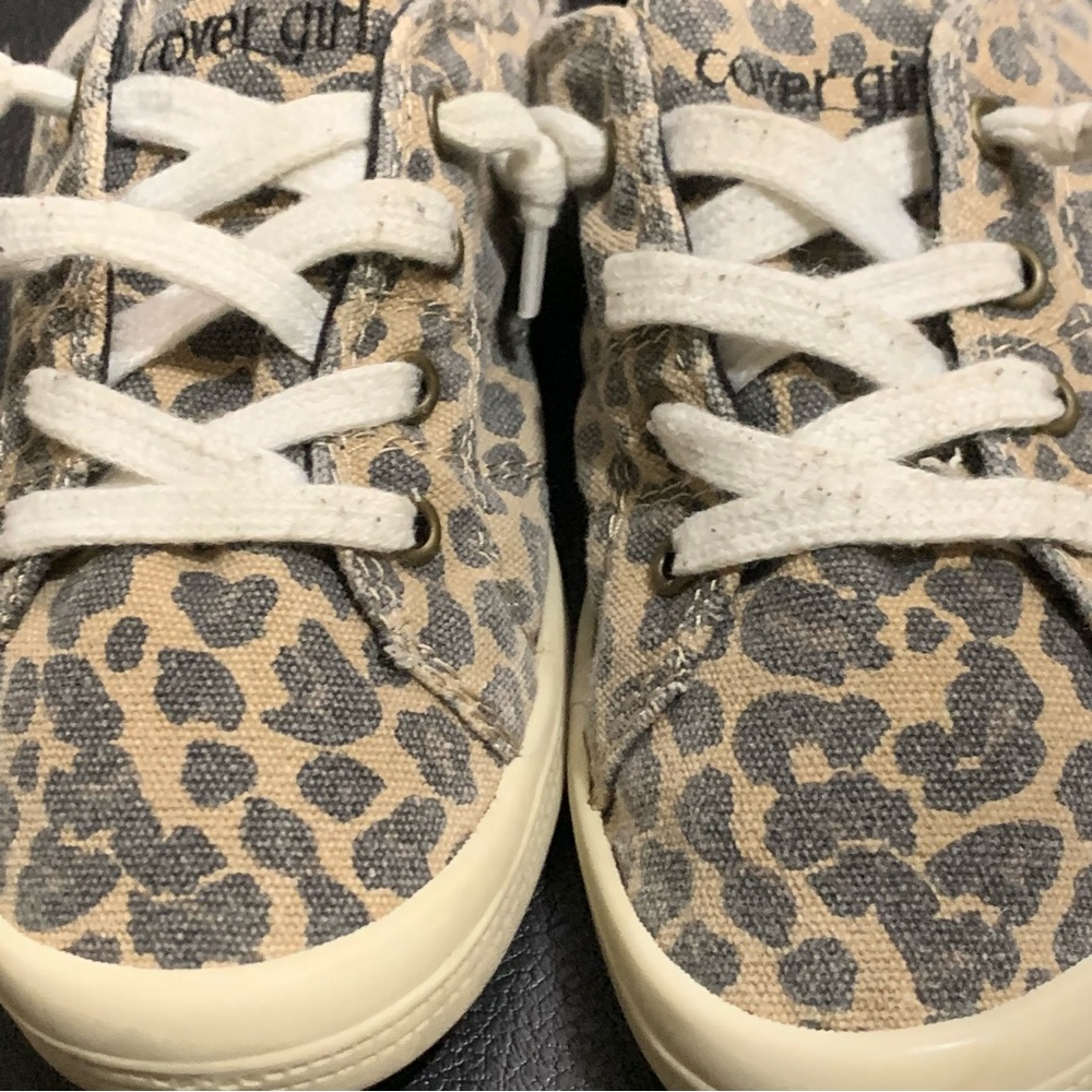 Leopard Print Slip-Ons - Picture 2 of 5